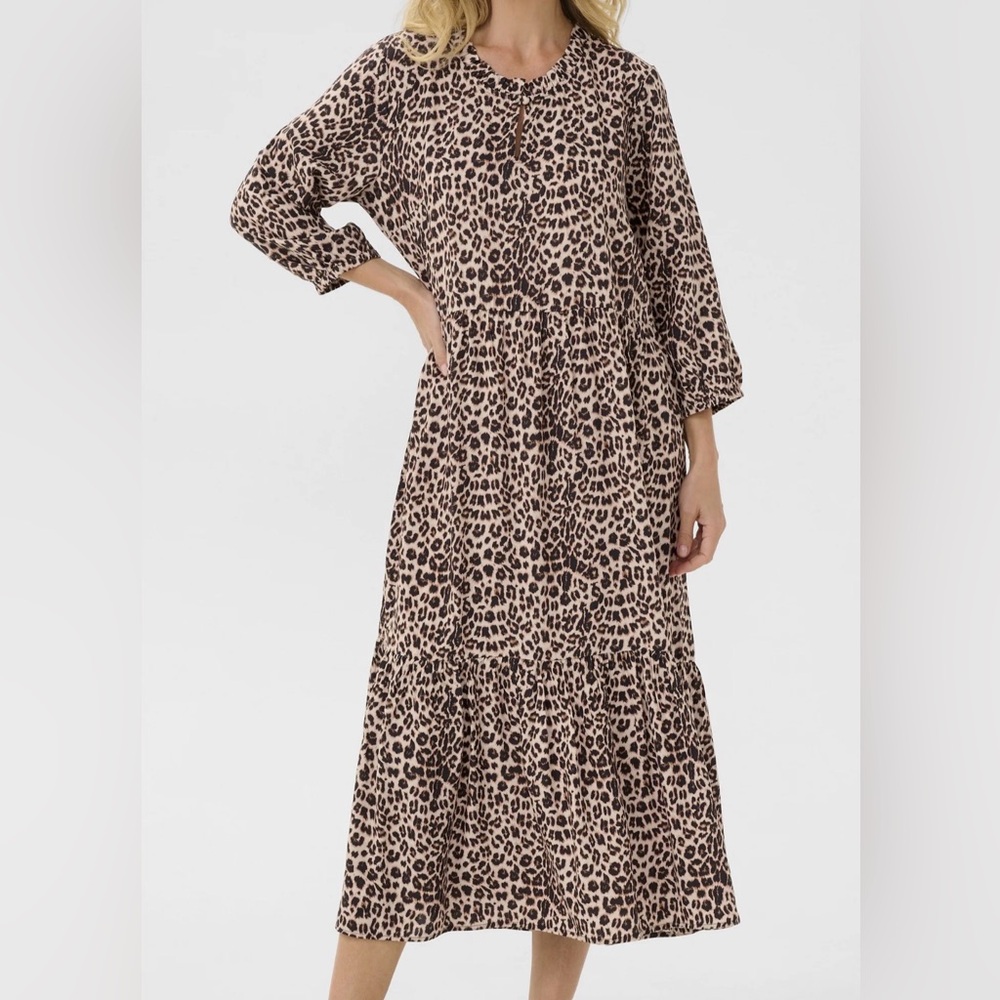 Scandi‎ Brand Cream Leopard Print